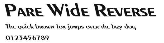 Pare Wide Reverse Preview