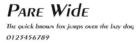 Pare Wide Preview