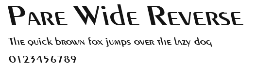 Pare Wide Reverse Preview