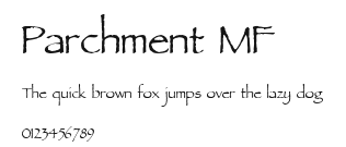 Parchment MF Preview