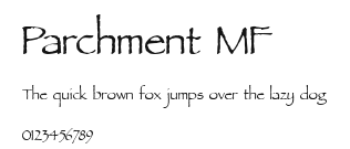 Parchment MF Preview