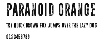 Paranoid Orange Preview
