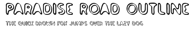 Paradise Road Outline Preview