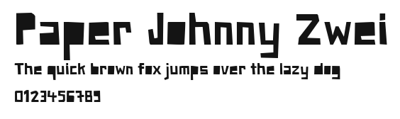 Paper Johnny Zwei Preview