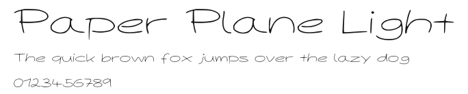 Paper Plane Light Preview