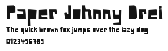 Paper Johnny Drei Preview
