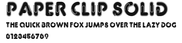 Paper Clip Solid Preview