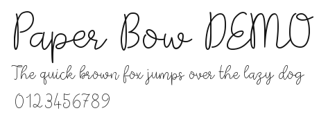 Paper Bow DEMO Preview