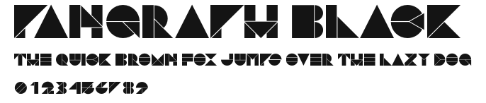 Pangraph Black Preview
