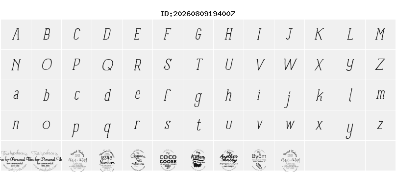 Character Map