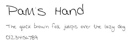 Pam's Hand Preview