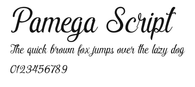 Pamega Script Preview
