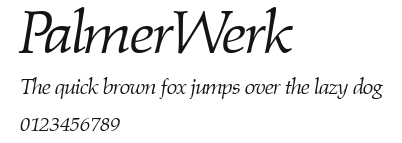 PalmerWerk Preview
