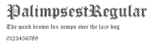 PalimpsestRegular Preview