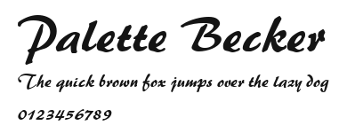 Palette Becker Preview