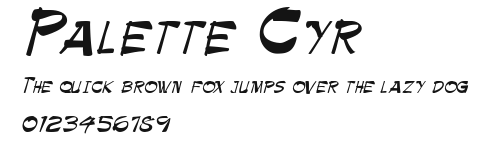 Palette Cyr Preview