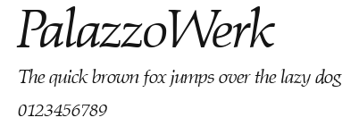 PalazzoWerk Preview