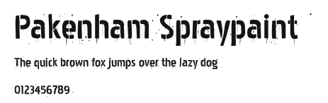 Pakenham Spraypaint Preview
