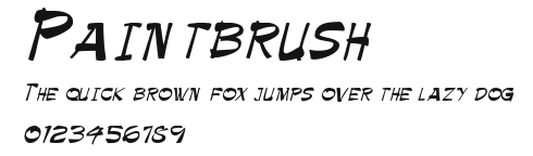 Paintbrush Preview