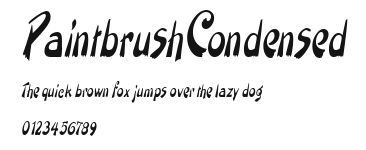 PaintbrushCondensed Preview