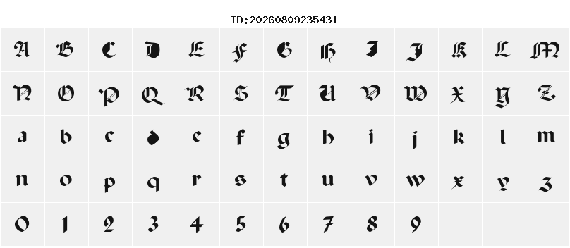 Character Map