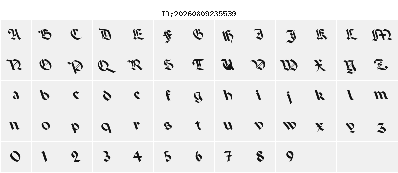 Character Map