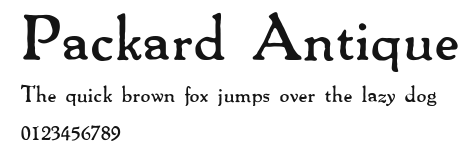 Packard Antique Preview