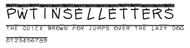 PWTinselLetters Preview