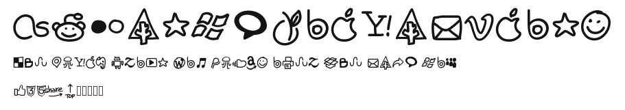PWHandySocialIcons Preview