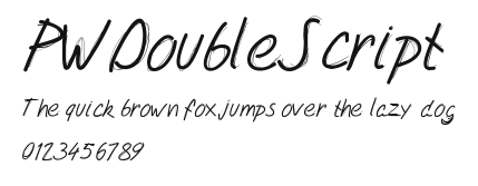 PWDoubleScript Preview