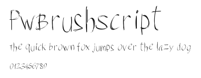PWBrushScript Preview