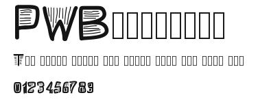 PWBeardfont Preview