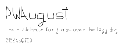 PWAugust Preview