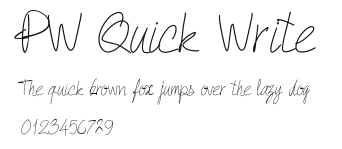 PW Quick Write Preview