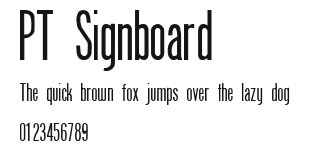 PT Signboard Preview