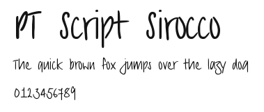 PT Script Sirocco Preview