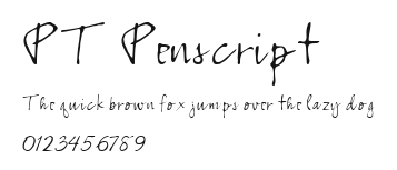 PT Penscript Preview