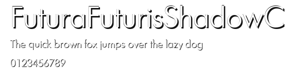 FuturaFuturisShadowC Preview