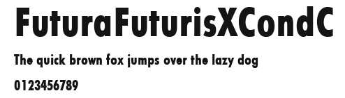 FuturaFuturisXCondC Preview