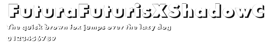 FuturaFuturisXShadowC Preview