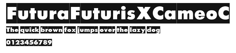 FuturaFuturisXCameoC Preview