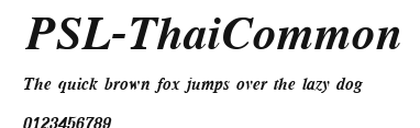 PSL-ThaiCommon Preview