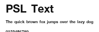 PSL Text Preview