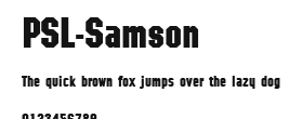 PSL-Samson Preview