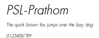 PSL-Prathom Preview