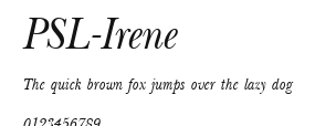 PSL-Irene Preview