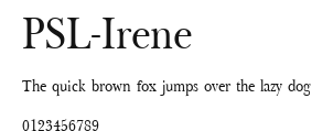 PSL-Irene Preview