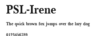 PSL-Irene Preview