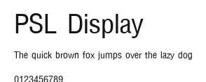 PSL Display Preview