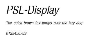 PSL-Display Preview